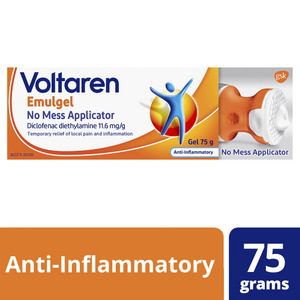 Voltaren Emulgel Gel giảm đau No Mess Applicator 75g | Sản phẩm Úc chính hãng