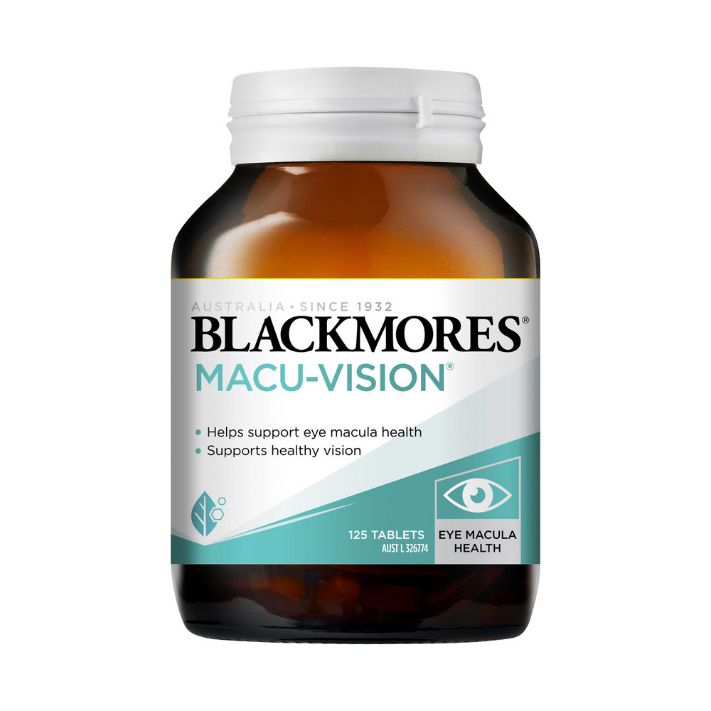 Viên uống bổ mắt Macu Vision Blackmores của Úc 125 Viên | Mua sắm hàng Úc tại Ausmart