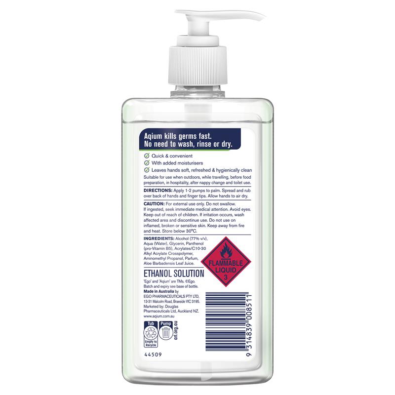 Gel rửa tay khô diệt khuẩn Aqium Antibacterial (Aloe)