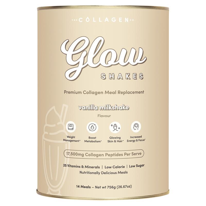 Sữa lắc hỗ trợ làm đẹp da The Collagen Co Glow Shakes Milkshake
