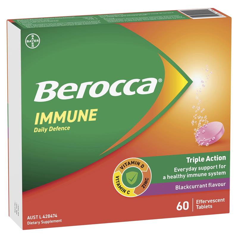 Viên sủi tăng sức đề kháng Berocca Immune Daily Defence