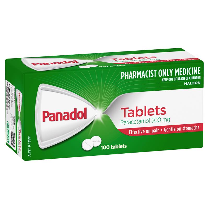 Viên uống giảm đau Panadol Paracetamol Pain Relief