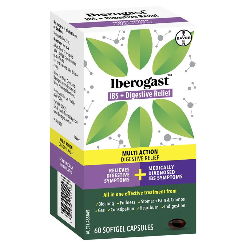 Dung dịch uống hỗ trợ tiêu hóa và hội chứng ruột kích thích Iberogast IBS + Digestive Health Relief