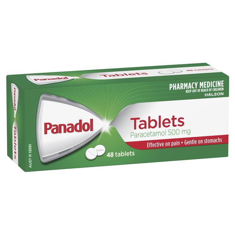 Viên uống giảm đau Panadol Paracetamol Pain Relief