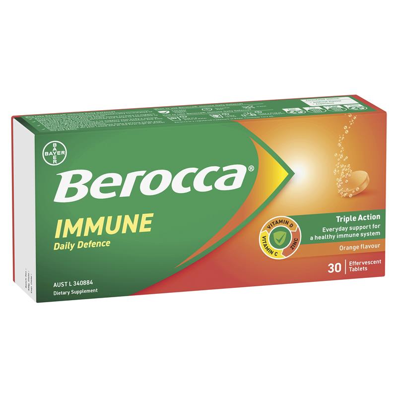Viên sủi tăng sức đề kháng Berocca Immune Daily Defence