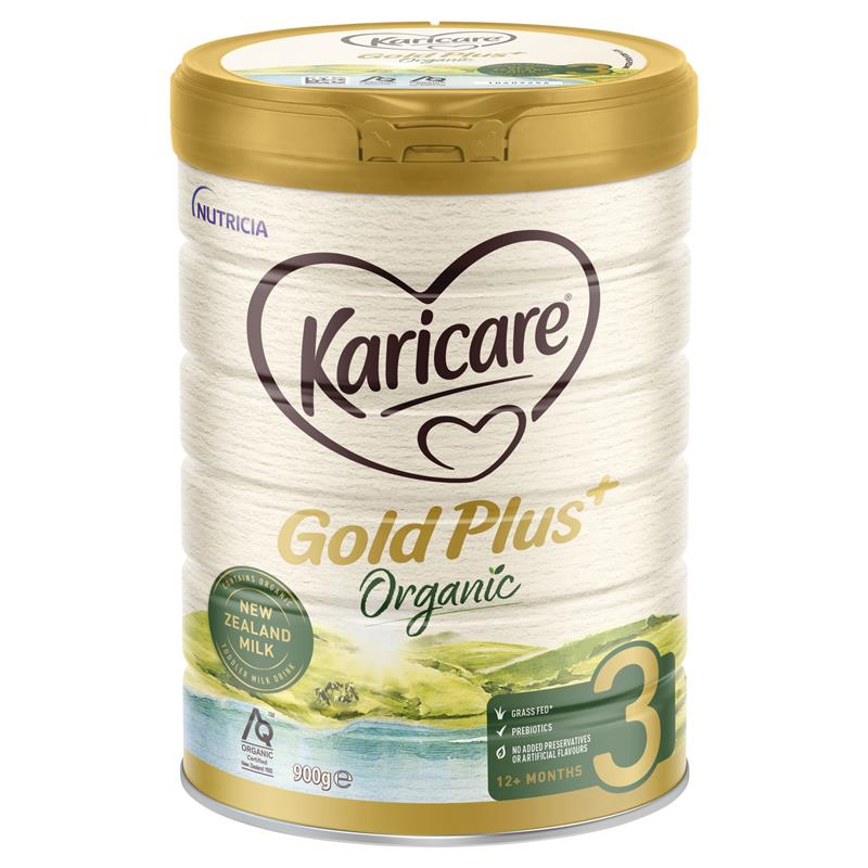Sữa Karicare Organic Gold Plus số 3 hộp 900g cho trẻ trên 1 tuổi | Sản phẩm Úc