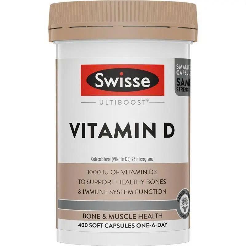Viên uống bổ sung Vitamin D Swisse Ultiboost