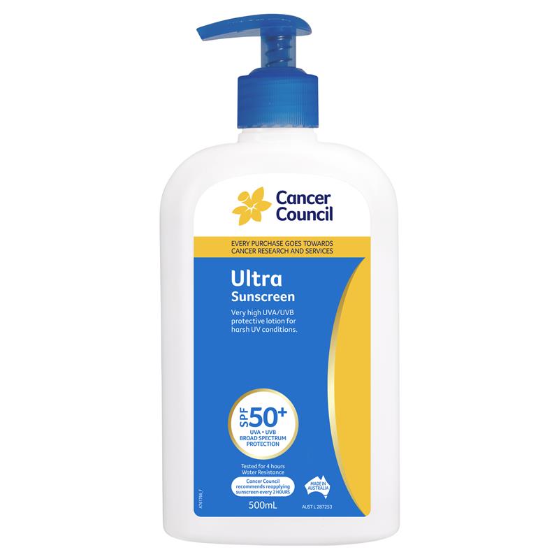 Kem chống nắng Cancer Council Ultra Sunscreen SPF 50+