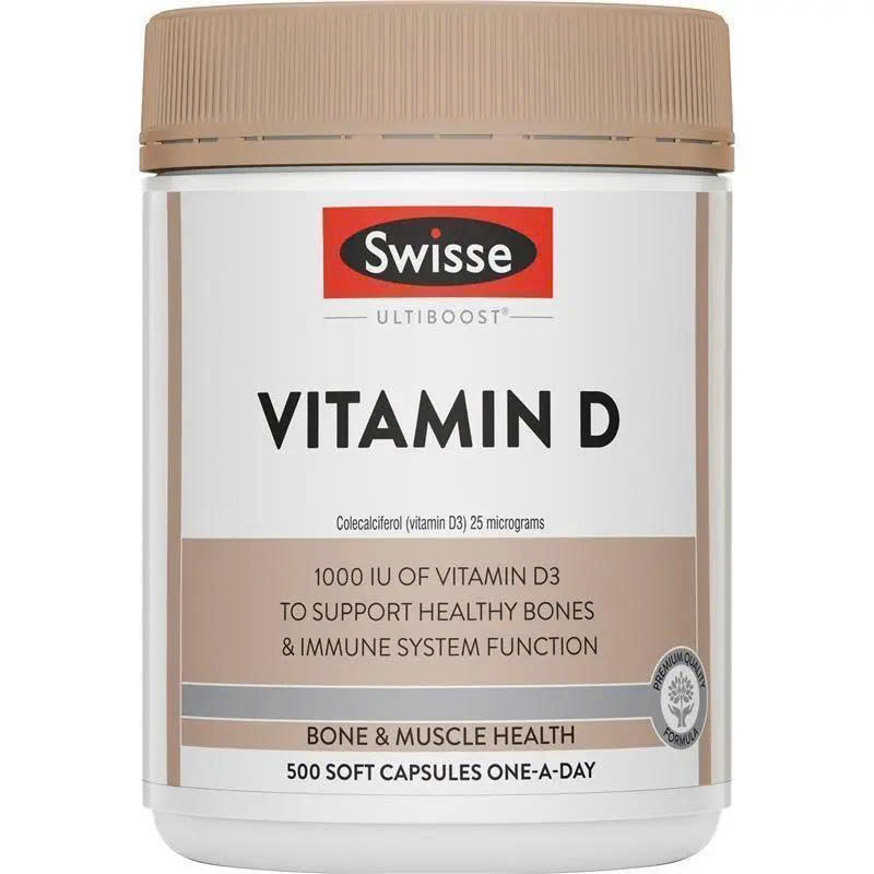 Viên uống bổ sung Vitamin D Swisse Ultiboost