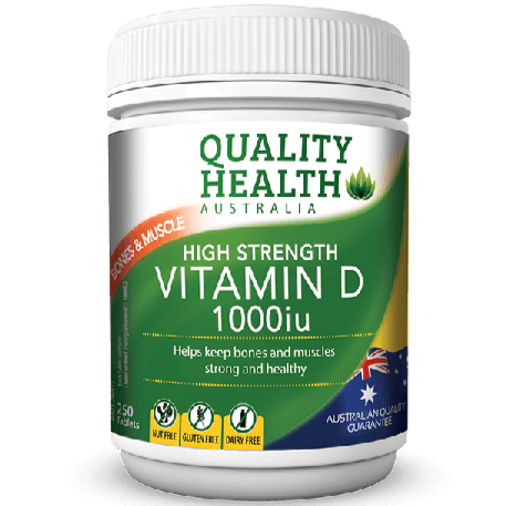 Viên uống Quality Health High Strength Vitamin D 1000IU