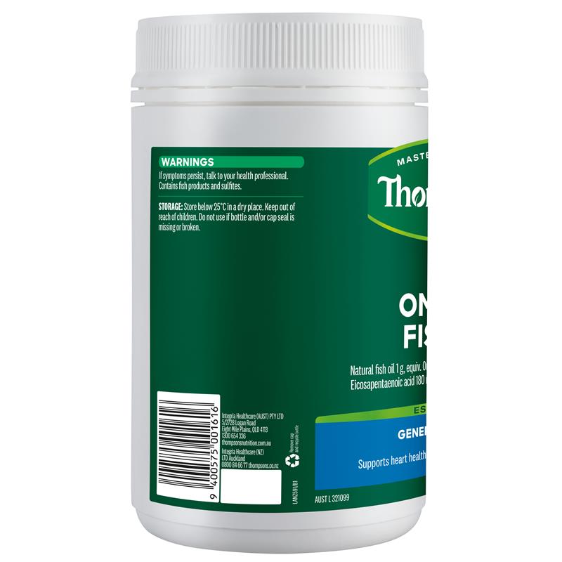 Dầu cá Thompson's Omega 3 Fish Oil 400 viên