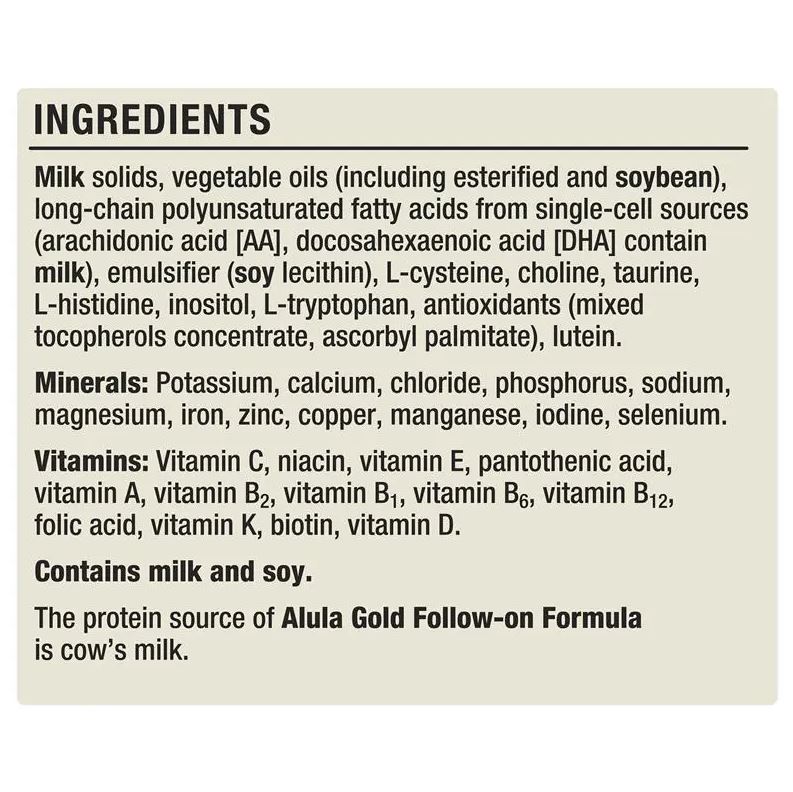 Sữa Alula Gold số 2 Follow On 900g (6-12 tháng)