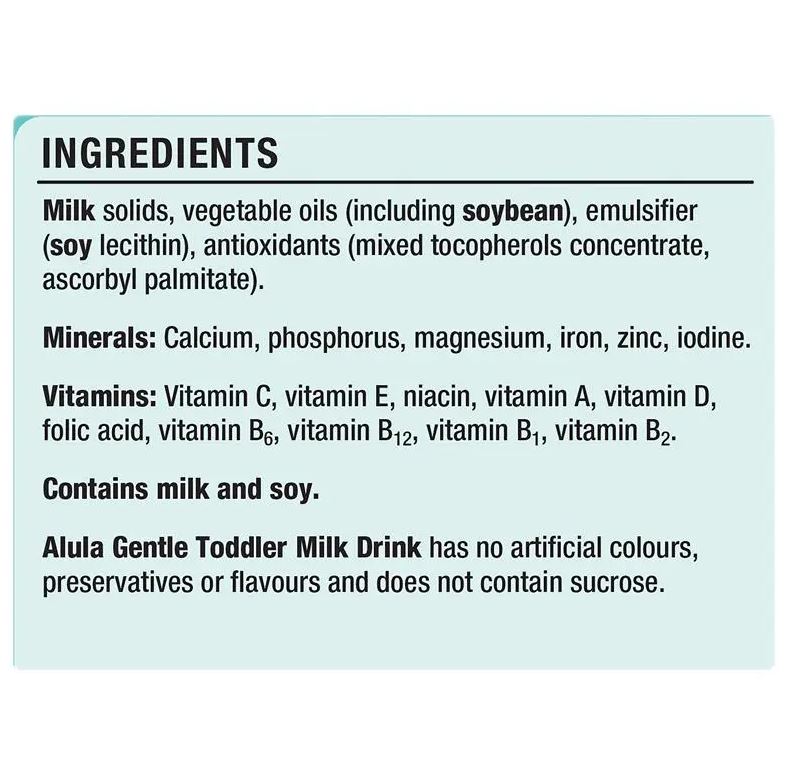 Sữa Alula Original số 3 Toddler 900g (1-3 tuổi)