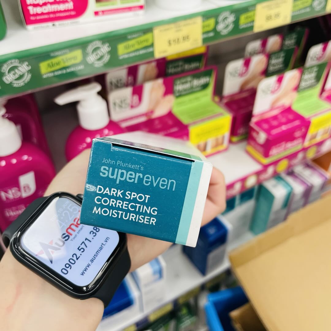 Kem dưỡng ẩm giảm thâm nám John Plunkett's SuperEven Dark Spot Correcting Moisturiser 60ml