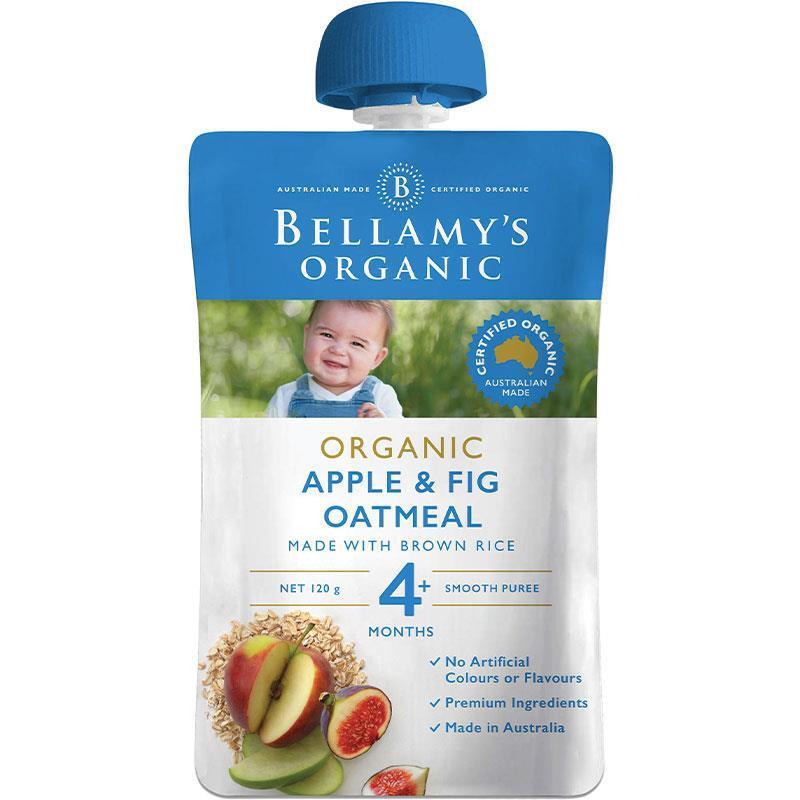 Hỗn hợp trái cây xay nhuyễn Bellamy's Organic
