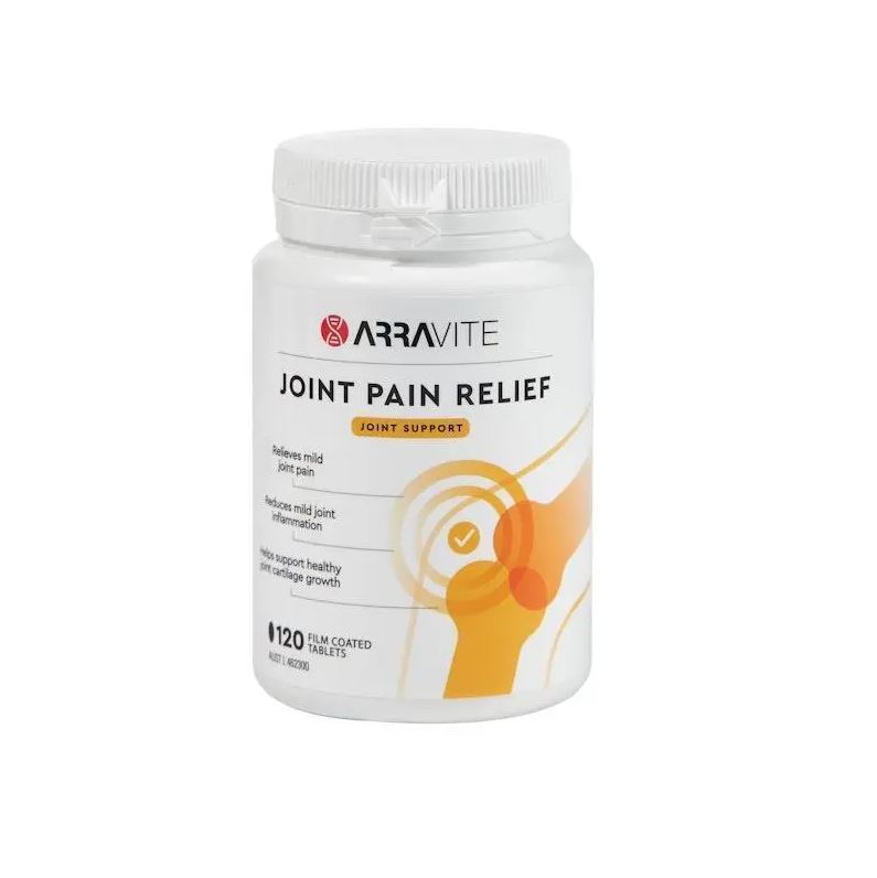 Viên uống giảm đau và hỗ trợ xương khớp Arravite Joint Pain Relief 120 viên