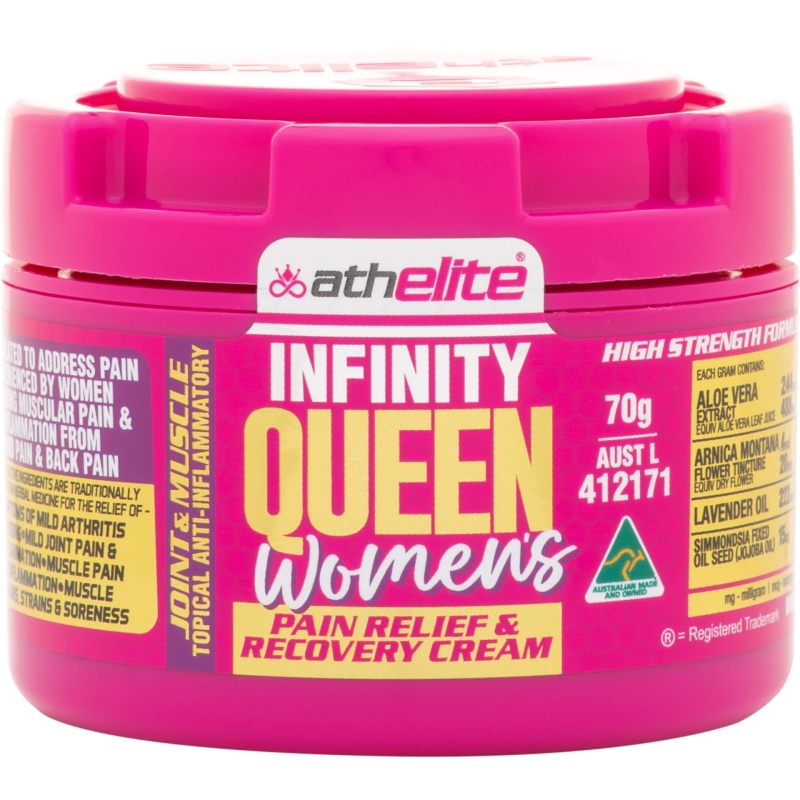 Kem giảm đau cho nữ giới Athelite Infinity Queen Women’s Pain Relief & Recovery