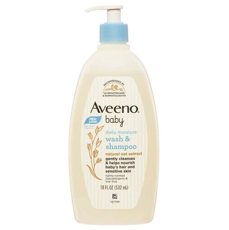 Aveeno Baby Daily Moisture Lightly Scented Wash & Shampoo