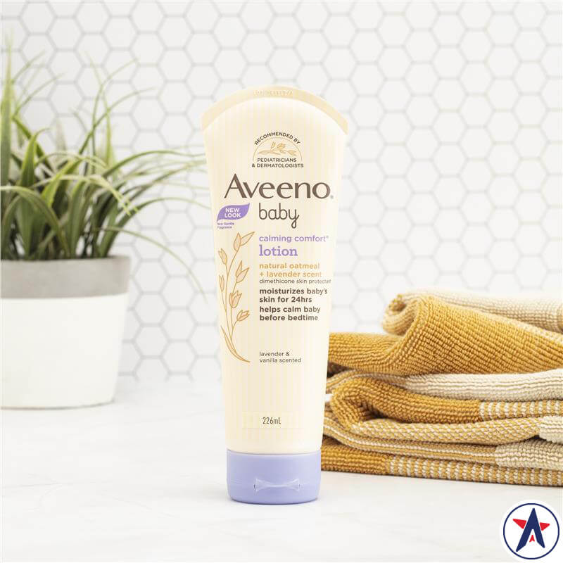 Aveeno Baby Lotion Calming Comfort Lavender Vanilla Scented 226ml