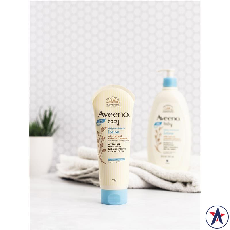 Aveeno Baby Lotion Daily Moisturing dưỡng ẩm da cho bé 227g | Thương hiệu Úc