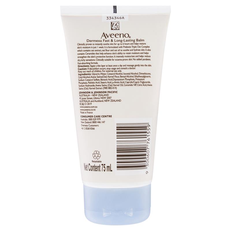 Kem dưỡng Aveeno Dermexa Daily Emollient Fragrance Free Body Cream