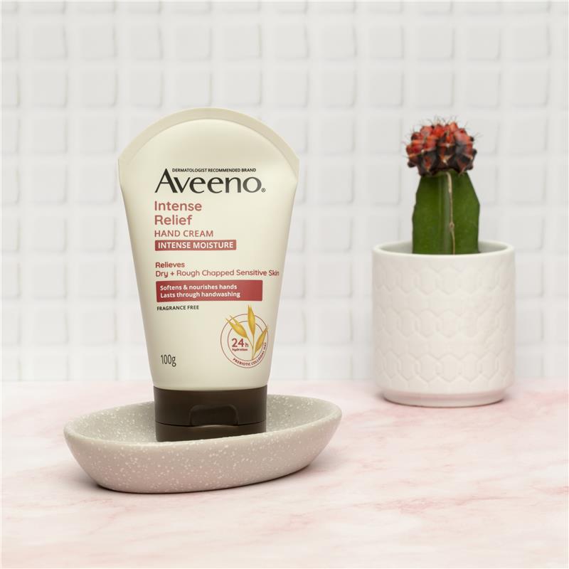Kem dưỡng da tay Aveeno Intense Relief Soothing Fragrance Free Hand Cream
