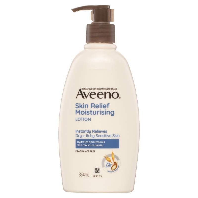 Sữa dưỡng thể Aveeno Skin Relief Moisturising Fragrance Free Body Lotion