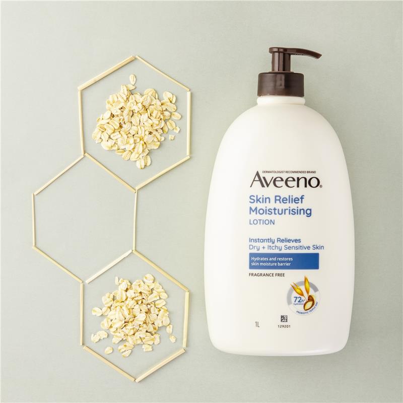 Sữa dưỡng thể Aveeno Skin Relief Moisturising Fragrance Free Body Lotion