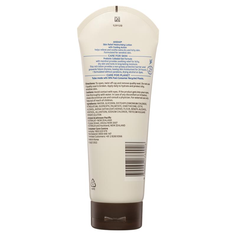 Sữa dưỡng thể Aveeno Skin Relief Moisturising Fragrance Free Body Lotion