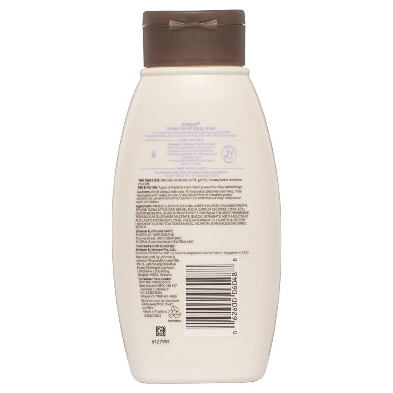 Sữa tắm Aveeno Stress Relief Hydrating Lavender Scent Body Wash