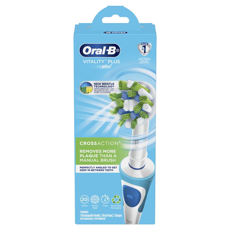 Bàn chải điện Oral B Vitality Plus Cross Action | Hàng xách tay Úc