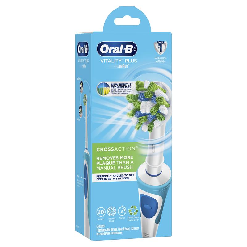 Bàn chải điện Oral B Vitality Plus Cross Action | Chất lượng đảm bảo từ Úc