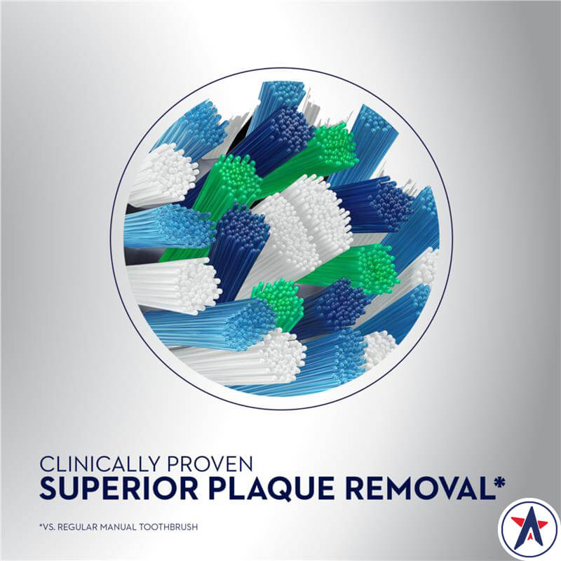 Bàn chải điện Oral B Pro 100 Cross Action Black