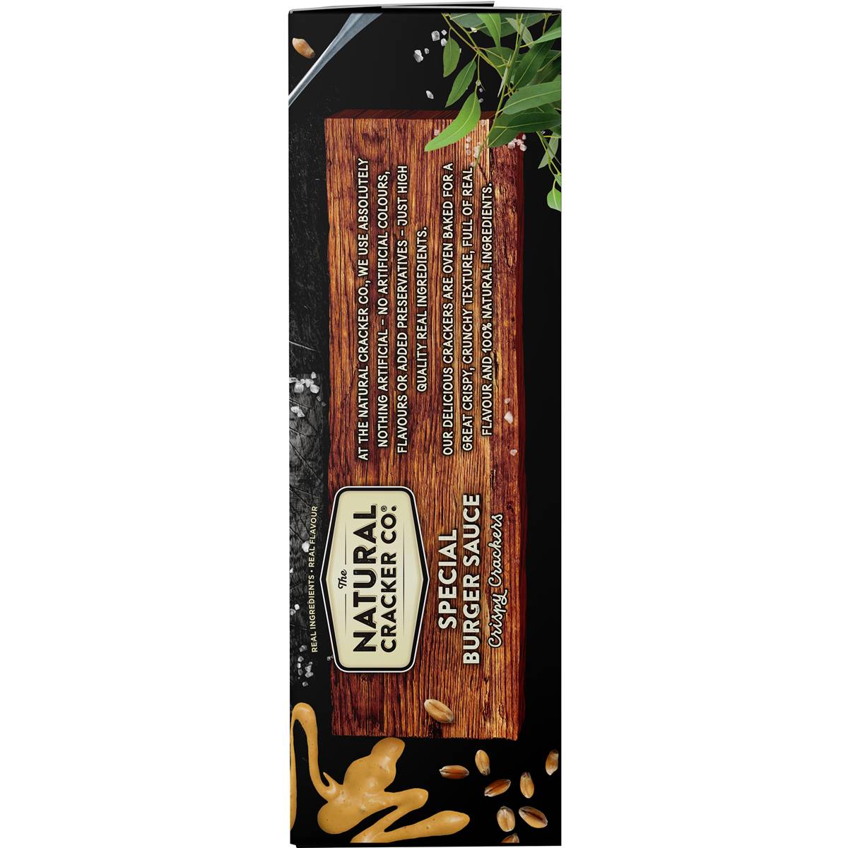 Bánh quy giòn The Natural Cracker Special Burger Sauce 160g