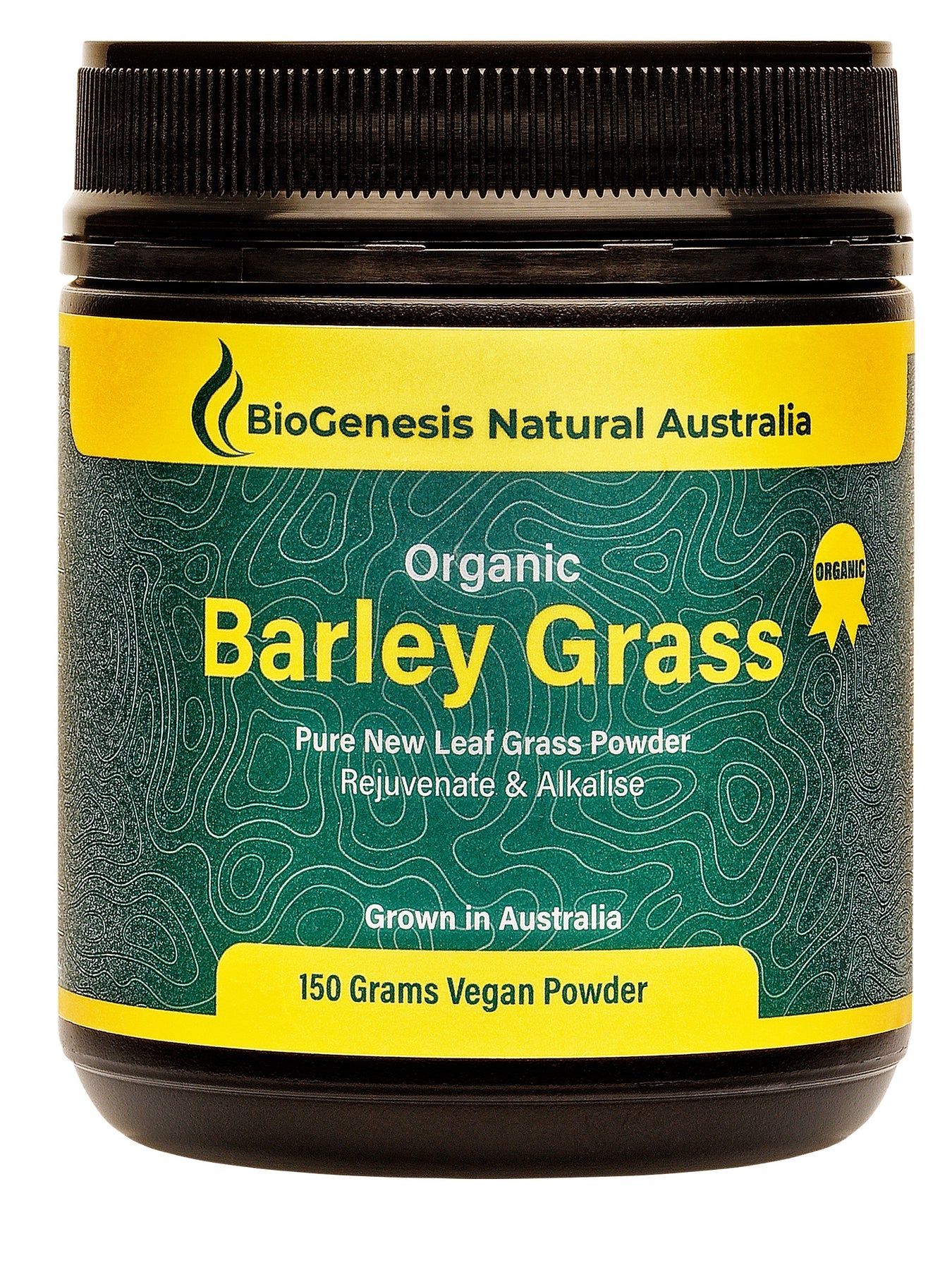 Bột cỏ lúa mạch hữu cơ BioGenesis Natural Australia Organic Barley Grass Powder 150g