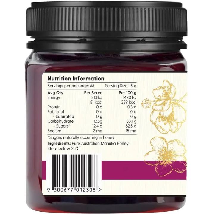 Mật ong Manuka Úc Barnes Naturals MGO 400+ Australian Honey