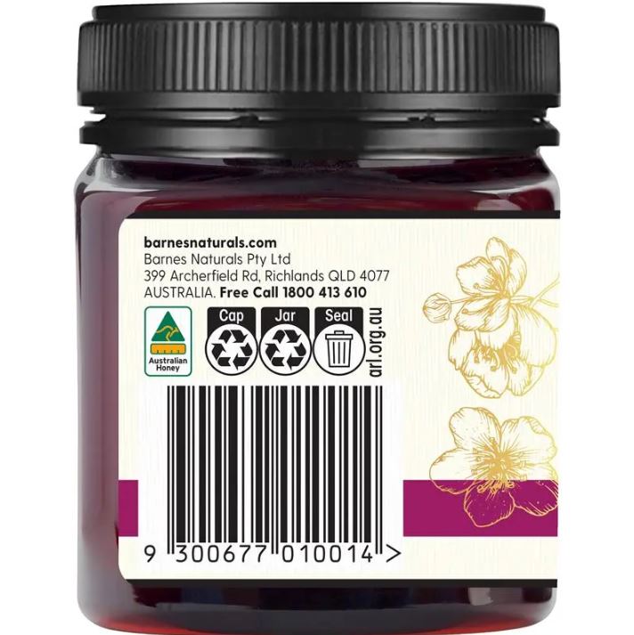 Mật ong Manuka Úc Barnes Naturals MGO 400+ Australian Honey