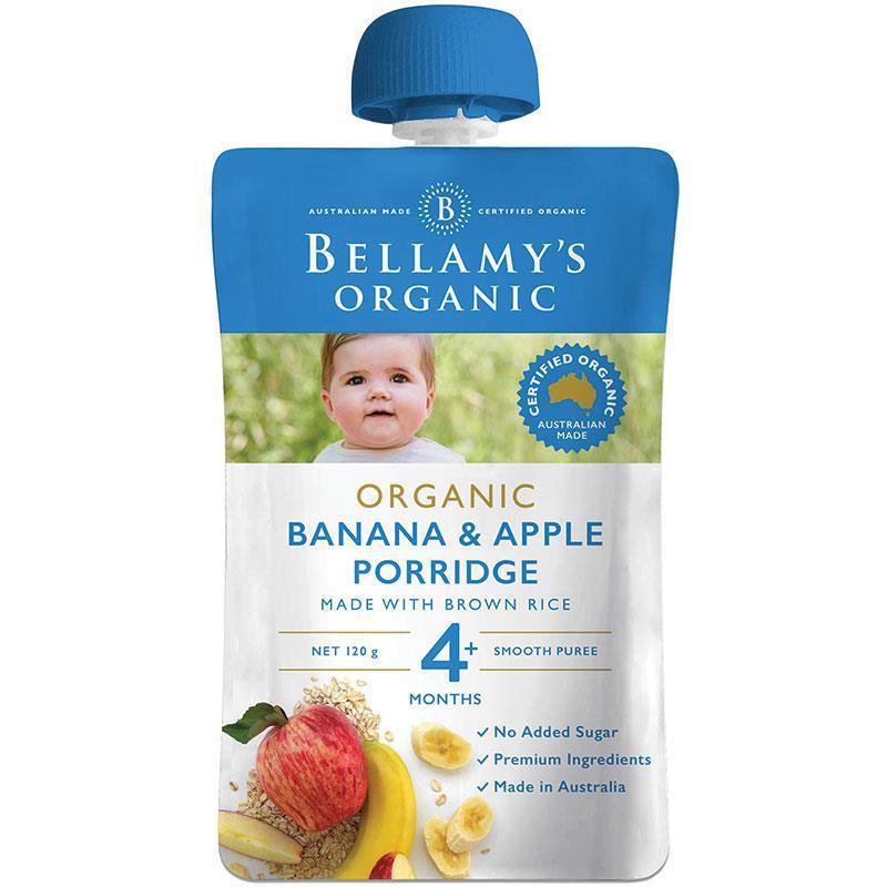 Hỗn hợp trái cây xay nhuyễn Bellamy's Organic