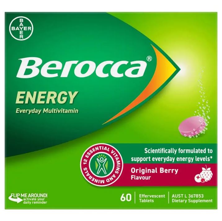 Viên sủi Berocca Original Berry Performance Effervescent