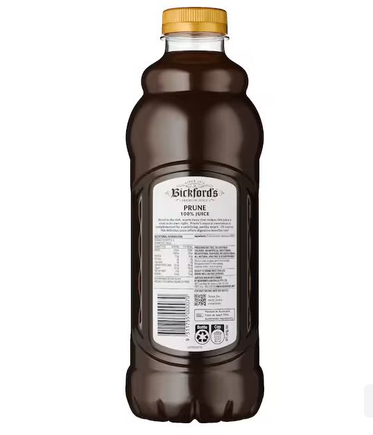 Nước ép mận Bickford's Prune Juice của Úc