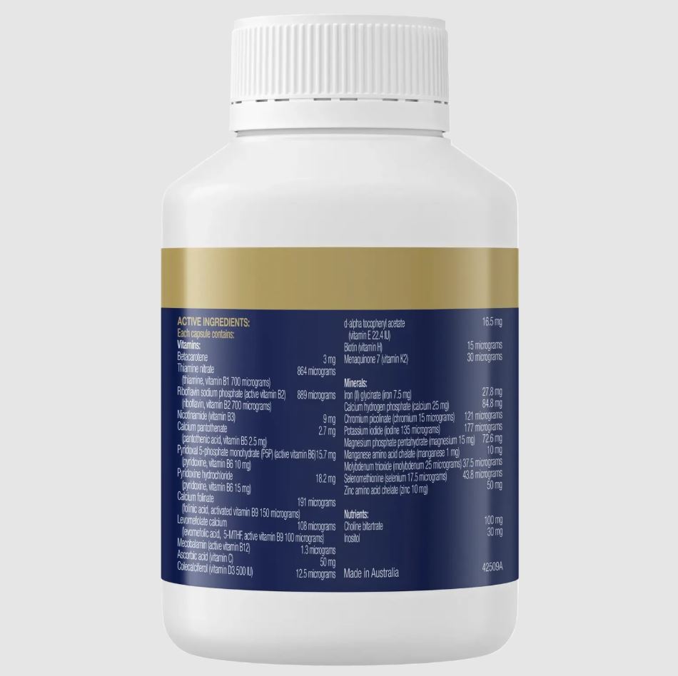 Viên uống vi khoáng tổng hợp cho mẹ bầu Bioceuticals InNatal Plus Iron 90 viên