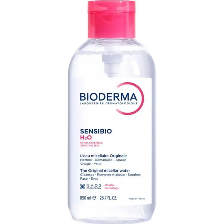 Nước tẩy trang Bioderma hồng Sensibio H2O cho da nhạy cảm