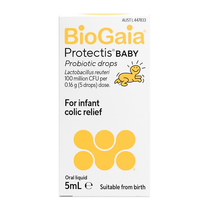 BioGaia Protectis Baby Probiotic Drops hỗ trợ tiêu hóa cho trẻ sơ sinh