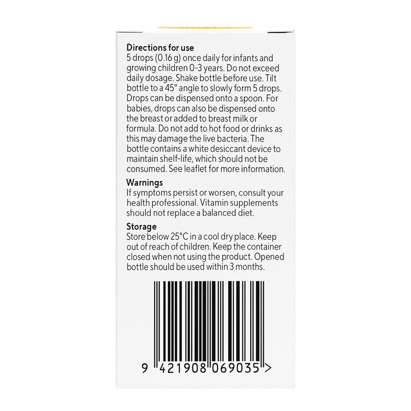 BioGaia Protectis Baby Probiotic Drops With Vitamin D cho bé