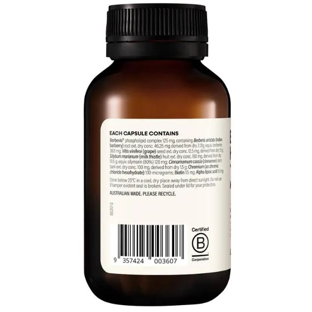 Viên hỗ trợ chuyển hóa & cân bằng đường huyết BioHack Wanderlust Metabolic Balance 60 viên