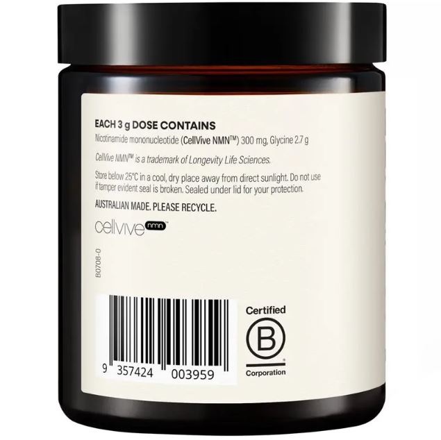 Bột tăng năng lượng tế bào và thư giãn BioHack Wanderlust NMN + Glycine Powder