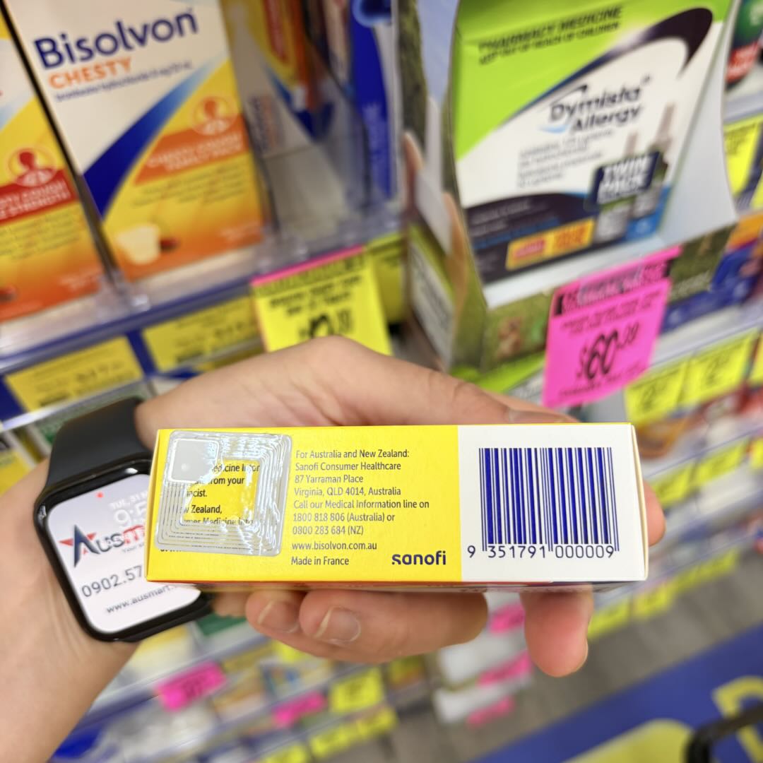 Viên uống tiêu đờm mạnh Bisolvon Chesty Forte Cough