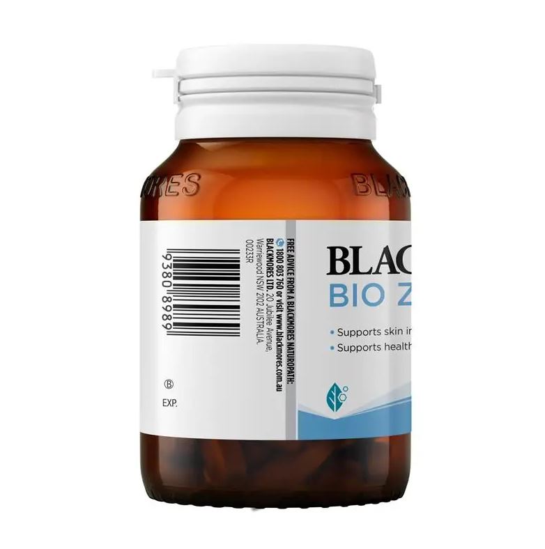 Viên uống bổ sung kẽm Blackmores Bio Zinc