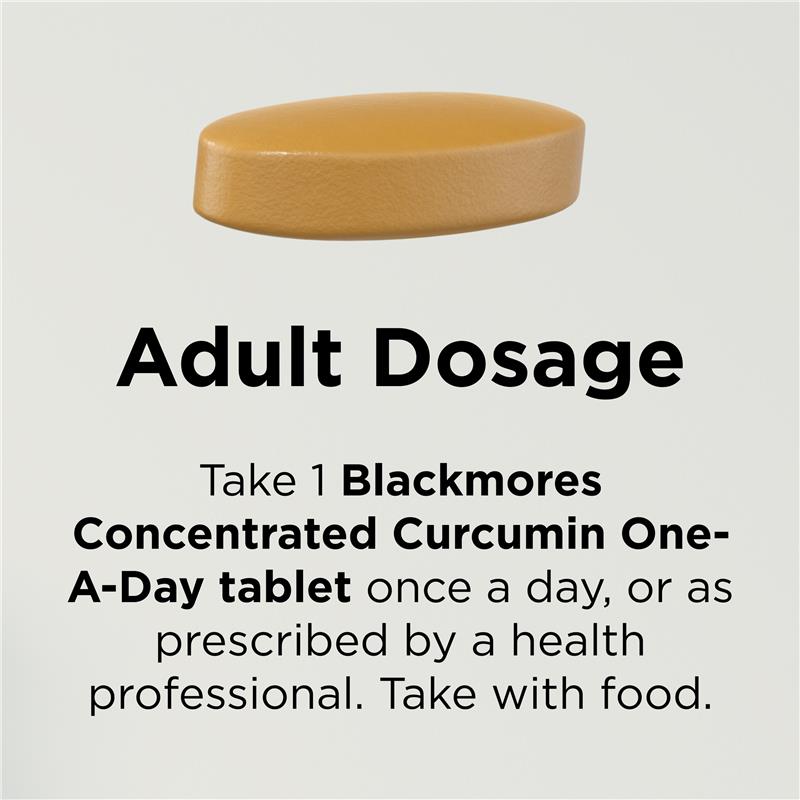Viên uống tinh chất nghệ Blackmores Concentrated Curcumin One A Day 60 viên