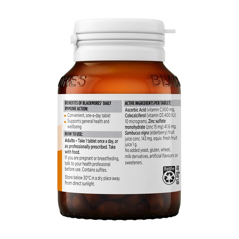 Viên uống tăng đề kháng Blackmores Daily Immune Action